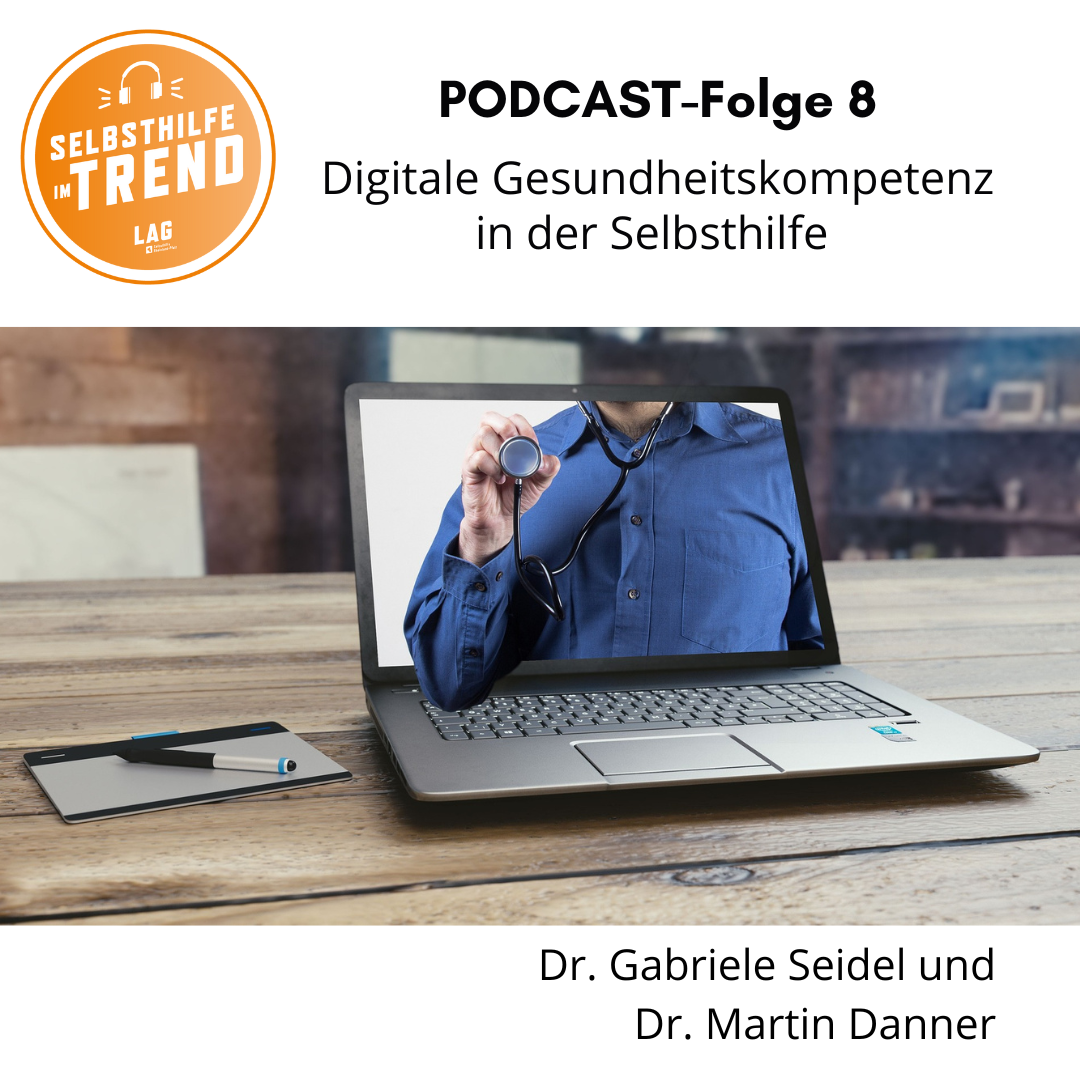 Folgencover mit einem Laptop