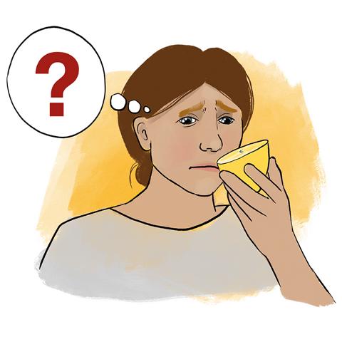 Probleme beim Riechen