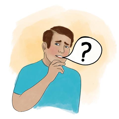 Abbildung eines Mannes